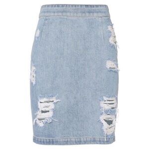 IRO distressed denim skirt Size Small